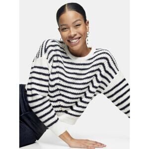 Topshop Stripe Knitted Sweater size L  Made in Turkey A003079